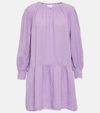 Viviana cotton mini dress | Velvet