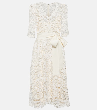 Lace midi dress | Elie Saab