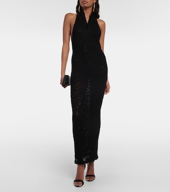 Robe longue en coton | Alexandre Vauthier