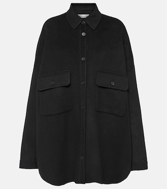 Hemdjacke Dallas aus einem Wollgemisch | The Frankie Shop