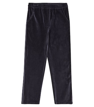 Zorzi velvet tuxedo pants | Donsje