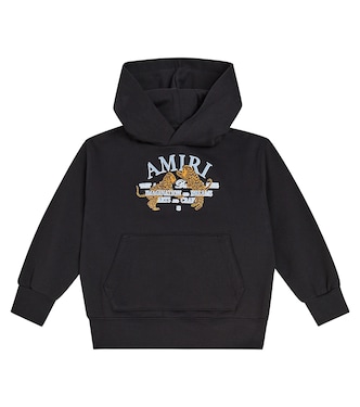 Sudadera con capucha de algodón estampada | Amiri Kids