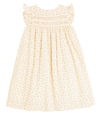 Bedrucktes Kleid Colombine aus Baumwolle | Bonpoint