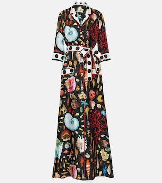 Vestaglia Capri in raso di seta | Dolce&Gabbana