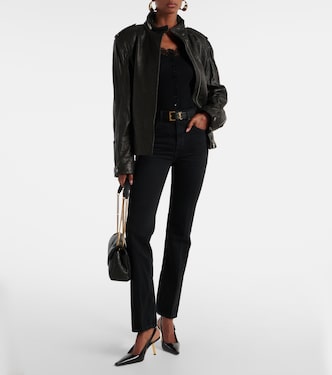 Jeans regular a vita media | Saint Laurent