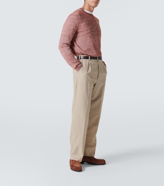 Cannes suede penny loafers | George Cleverley
