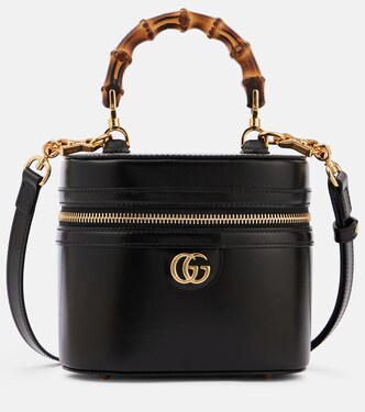 Secchiello Bamboo Mini in pelle | Gucci