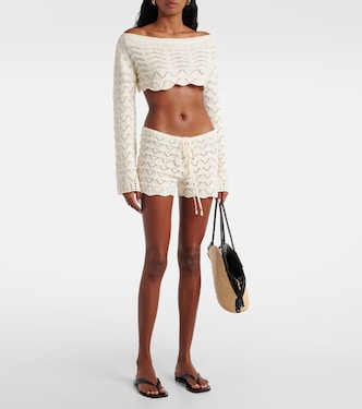 Short Mina en coton mélangé | Bananhot