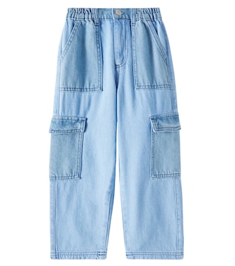 Edelssa colorblocked cargo jeans | The New Society