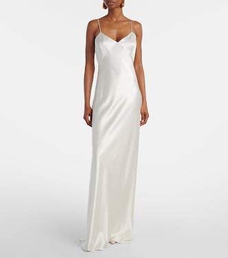 Silk satin gown | Max Mara