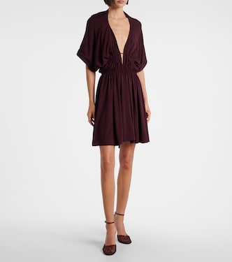 Gathered minidress | Alaïa