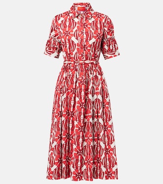 Robe chemise Libertine imprimée en coton | La DoubleJ