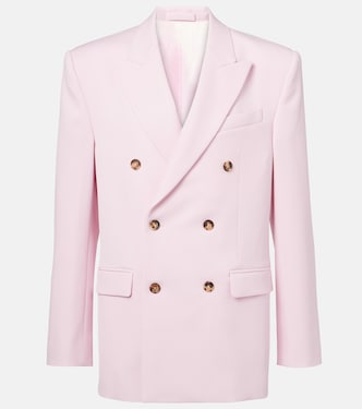Double-breasted virgin wool blazer | Wardrobe.NYC