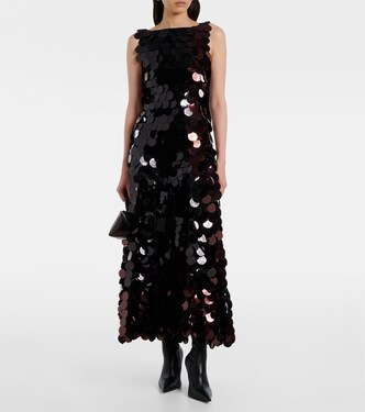 Vestido largo Thalys con lentejuelas | Roksanda