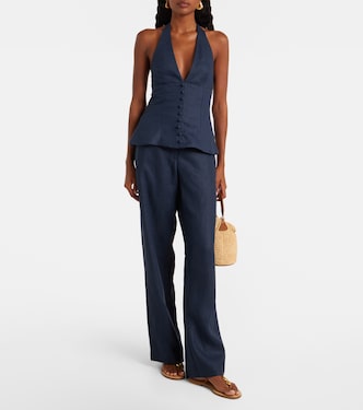 Marie linen vest | Faithfull