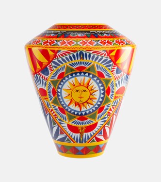 Carretto Small porcelain vase | Dolce&Gabbana Casa
