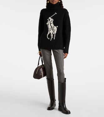 Logo wool turtleneck sweater | Polo Ralph Lauren