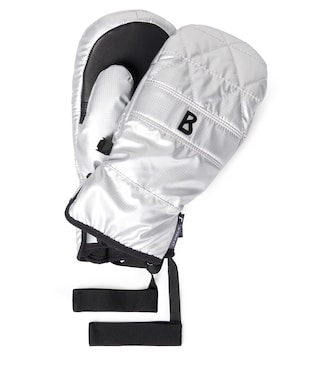 Janne logo quilted mittens | Bogner Kids