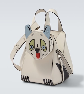 x Louis Wain Hammock leather top-handle bag | Loewe