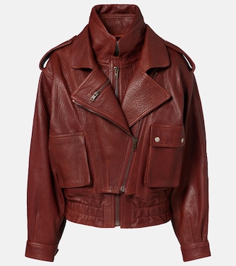 Aneli 레더 보머 재킷 | Isabel Marant