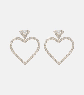 Cœur Royal embellished earrings | Valentino
