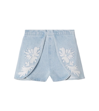 Bestickte Jeansshorts Asya | Louise Misha