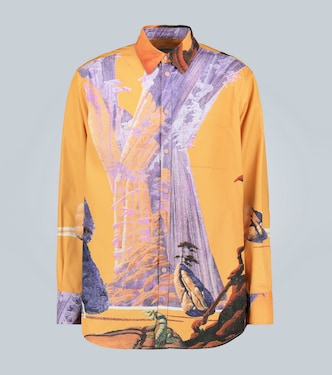 Valentino camisa estampado Yellow City | Valentino