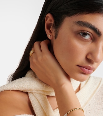 Boucle d’oreille unique Bellis en or jaune 18 ct et diamants | Sophie Bille Brahe