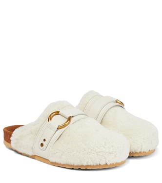 Slippers Gema in shearling | See By Chloé