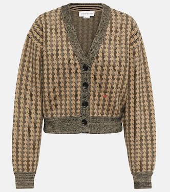 Cárdigan en jacquard de lana | Victoria Beckham