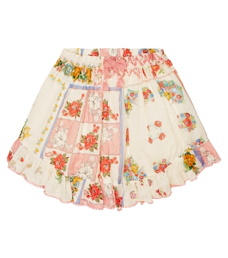 Jupe Clover Flip en coton | Zimmermann Kids