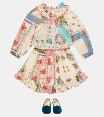 Jupe Clover Flip en coton | Zimmermann Kids