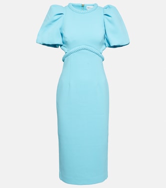 Robe midi Michelle Puff en crêpe | Rebecca Vallance
