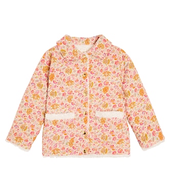 Abrigo Dalila de pana floral | Louise Misha