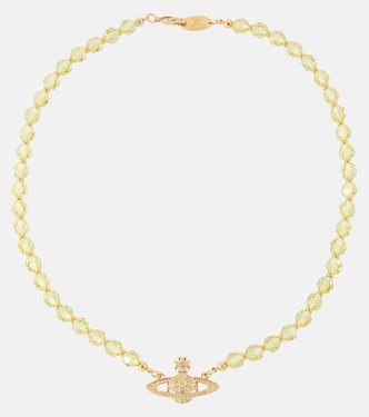 Choker Messaline con cristalli | Vivienne Westwood