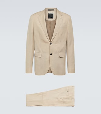 Anzug aus Wolle und Leinen | Zegna