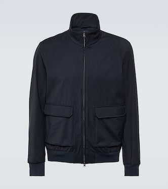 Virgin wool bomber jacket | Herno