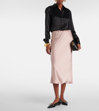 Gonna midi in raso | Max Mara