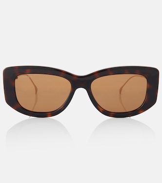 Occhiali da sole squadrati Double G | Gucci