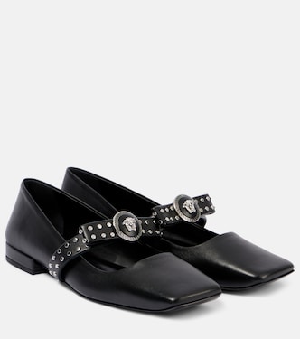 Ballerine Gianni Ribbon in pelle | Versace