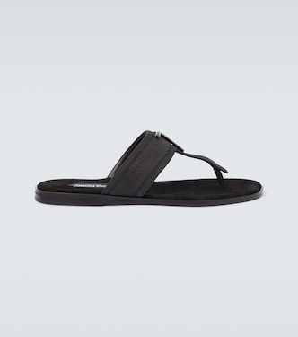 Brighton leather thong sandals | Tom Ford