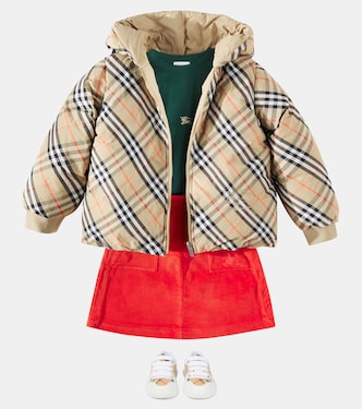 Burberry Check reversible down jacket | Burberry Kids