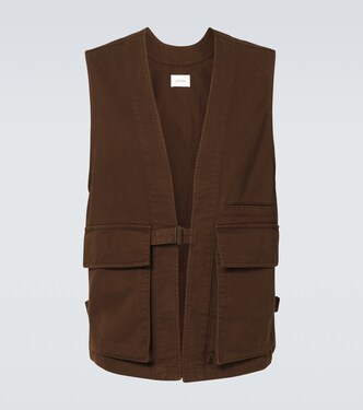 Cotton cargo vest | Lemaire