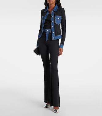 Pantalon évasé à taille haute | Coperni