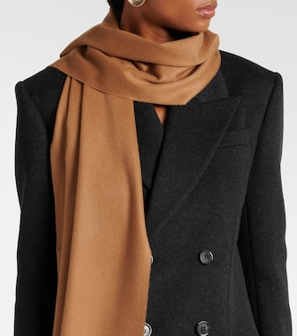 Sciarpa in cashmere con logo | Saint Laurent