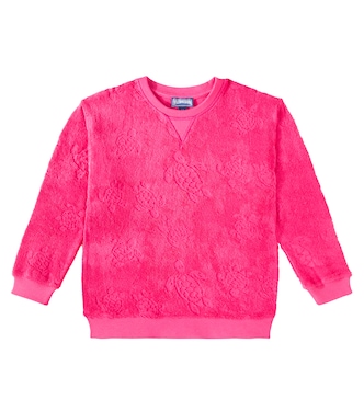 Jacquard cotton terry sweatshirt | Vilebrequin Kids