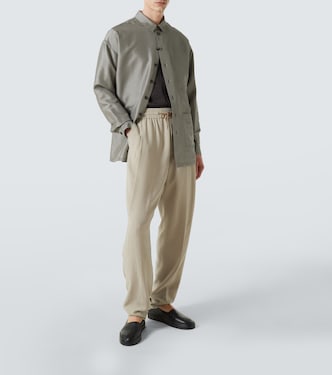 Camicia in misto cotone e seta | Giorgio Armani