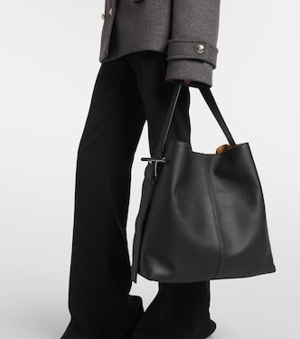 Sac T-Bar Sling en cuir | McQueen