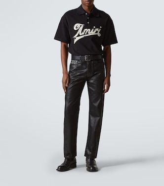 Polo en coton à logo | Amiri