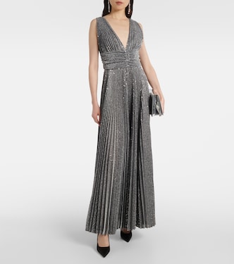 Abito lungo metallizzato | Dolce&Gabbana